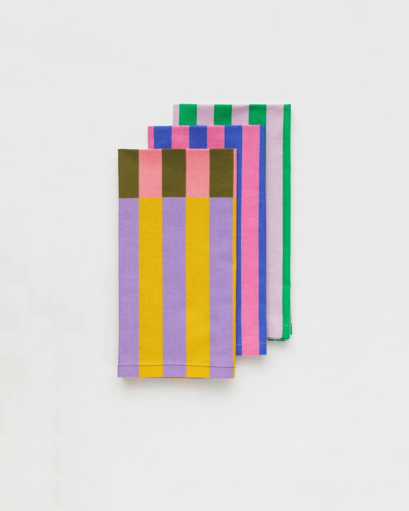 Reusable Cloth Set - Awning Stripes