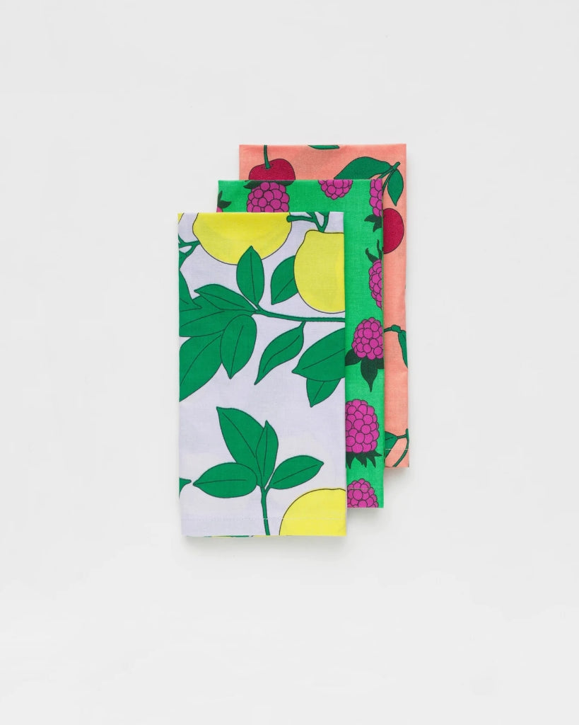 Reusable Cloth Set - Sunshine Fruits