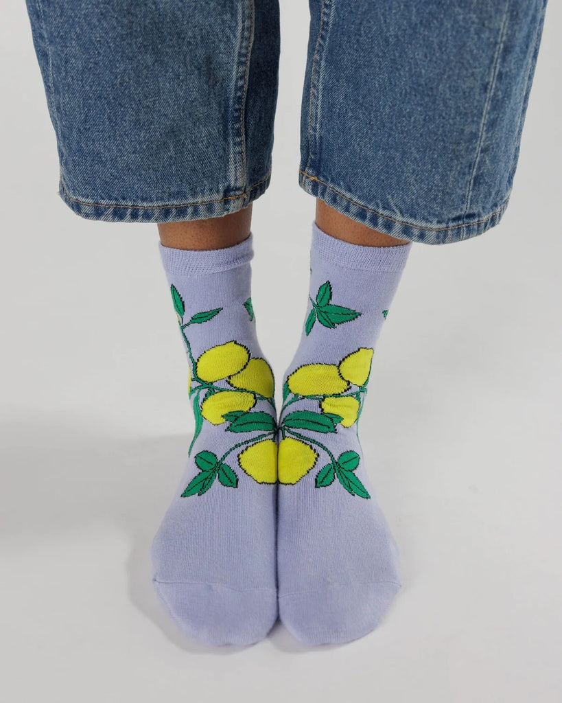 Crew Socks - Lemon Tree
