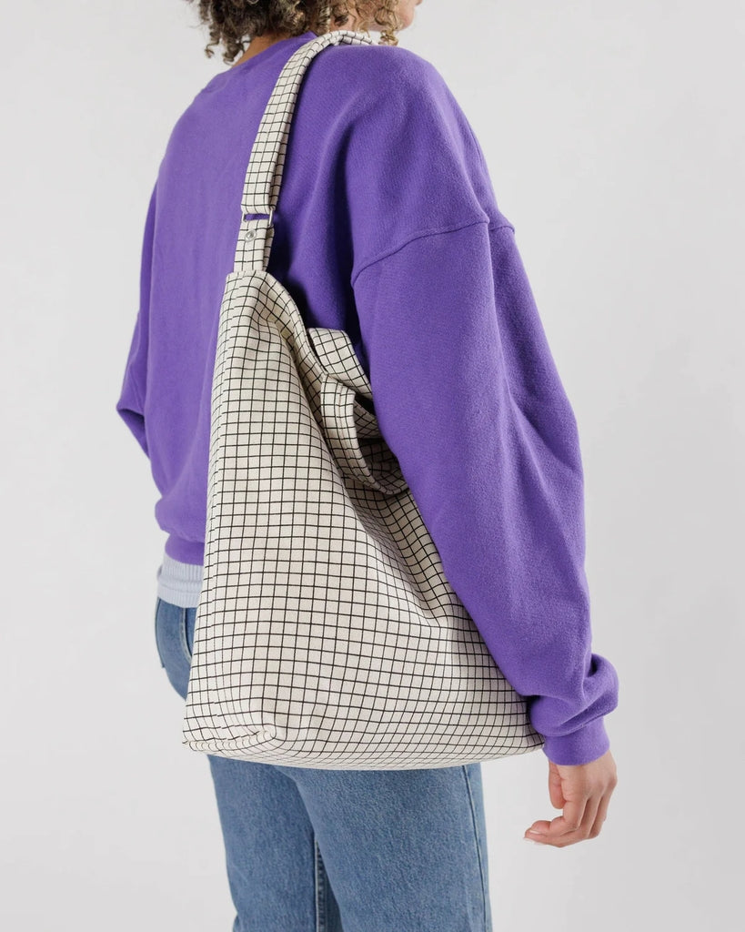 Duck Bag - Natural Grid