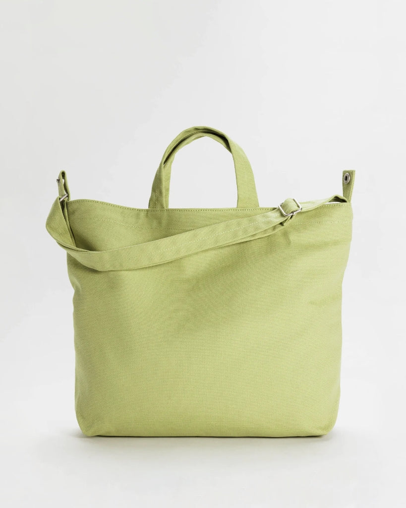 Horizontal Zip Duck Bag - Pistachio