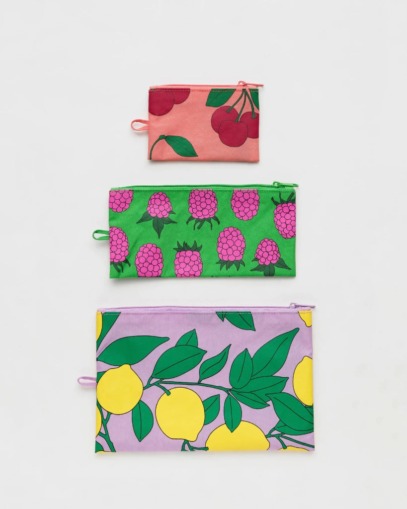 Flat Pouch Set - Sunshine Fruit