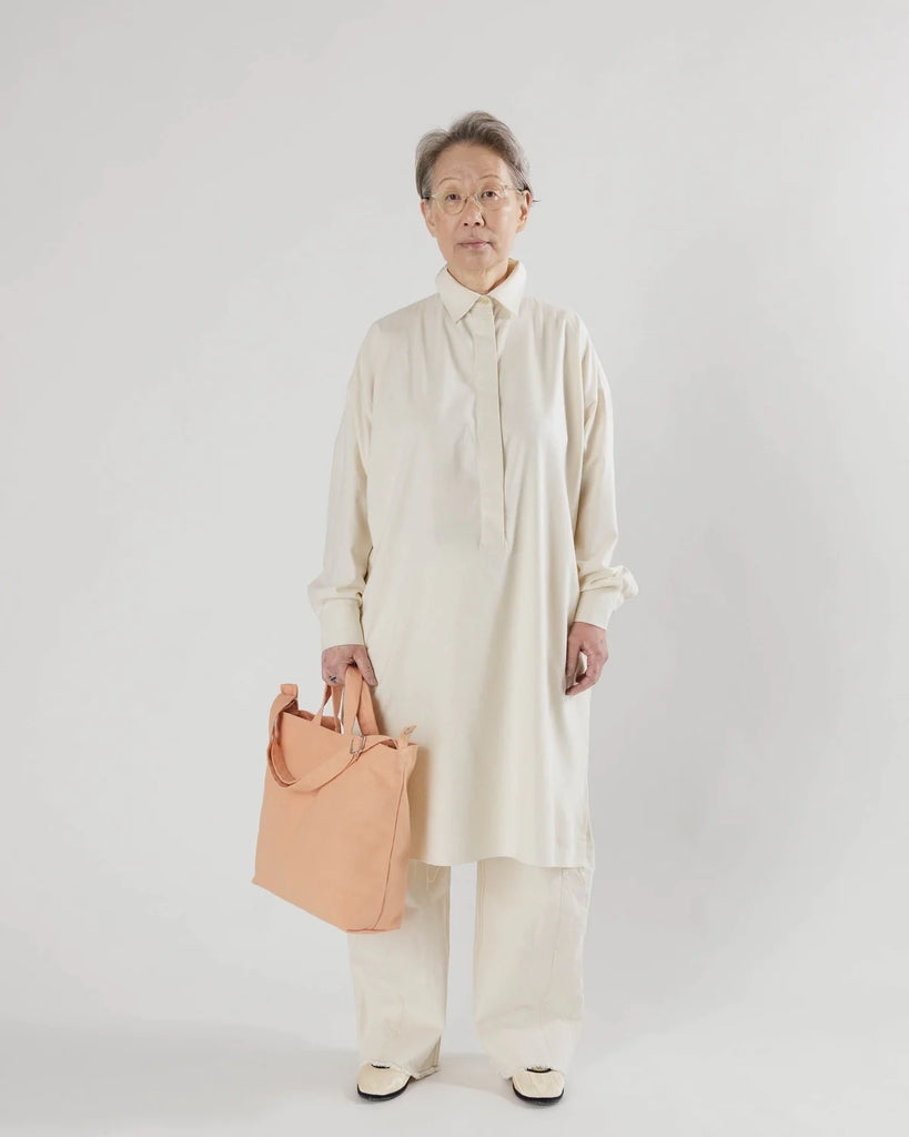 Horizontal Duck Bag - Bisque