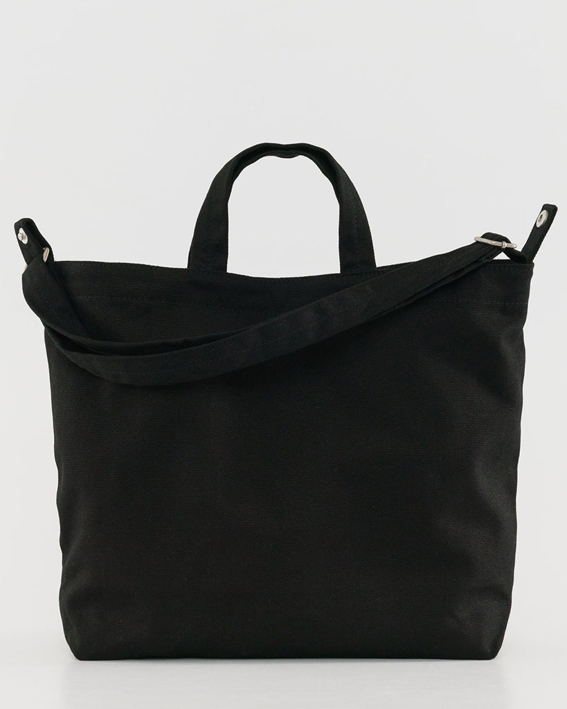 Horizontal Zip Duck Bag - Black