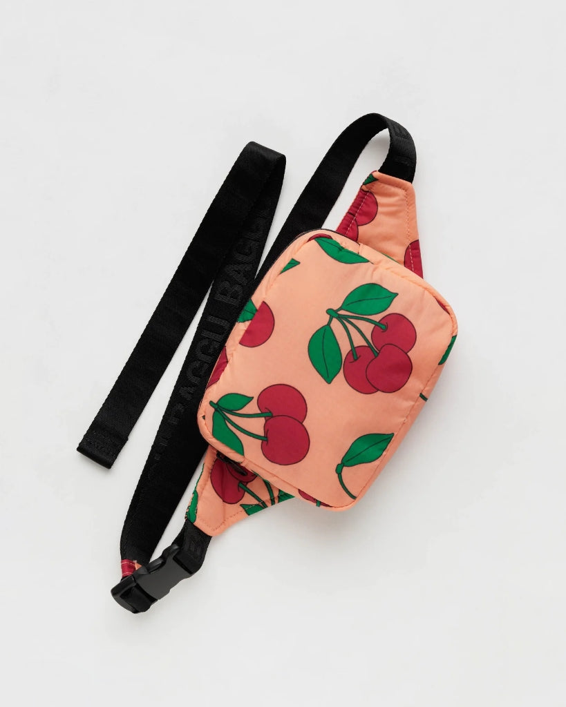 Puffy Fanny Pack - Sherbet Cherry