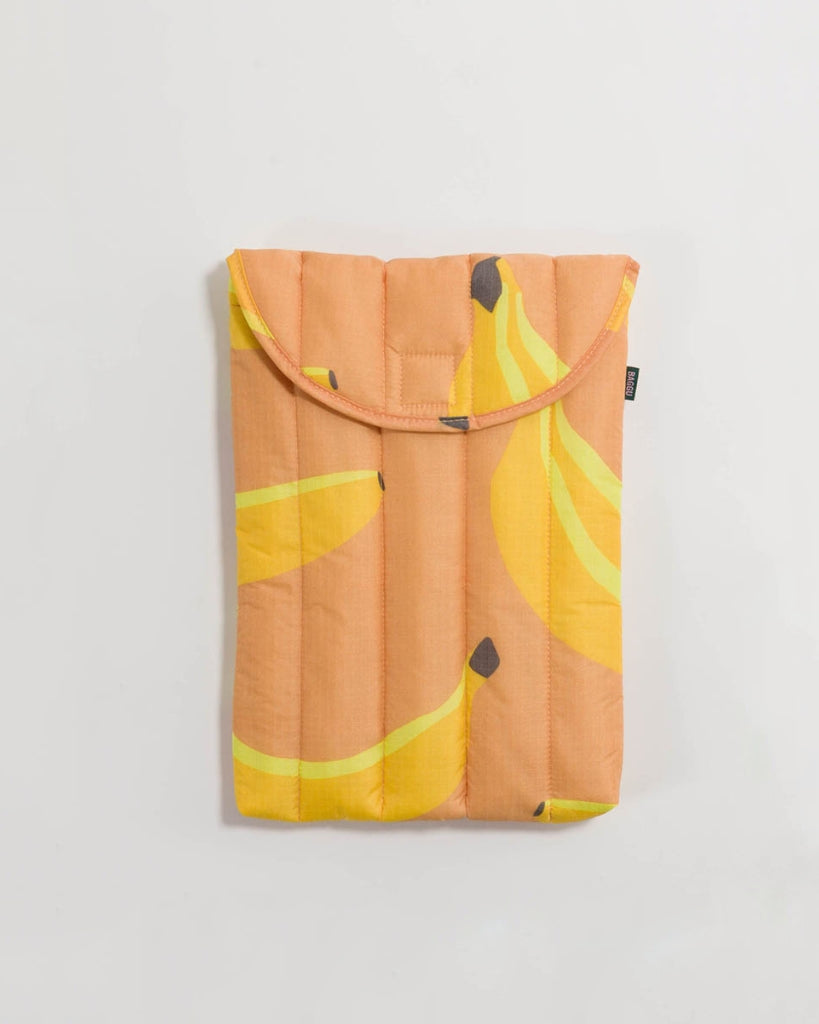Puffy Laptop Sleeve - Banana