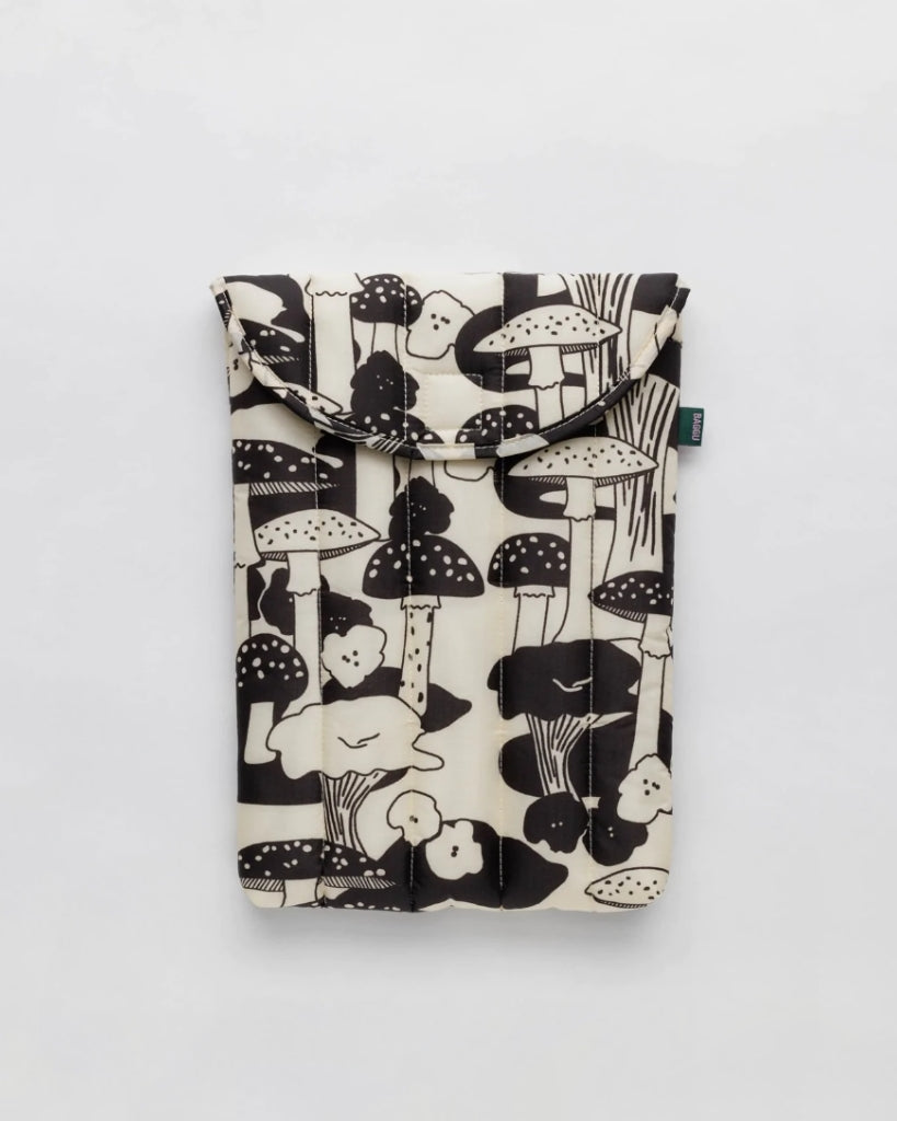 BAGGU Puffy Laptop Sleeve Mushrooms A Little Bird Told Me...