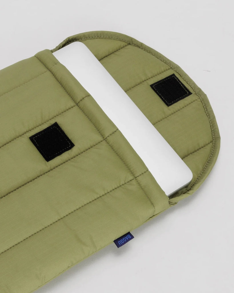 Puffy Laptop Sleeve - Pistachio