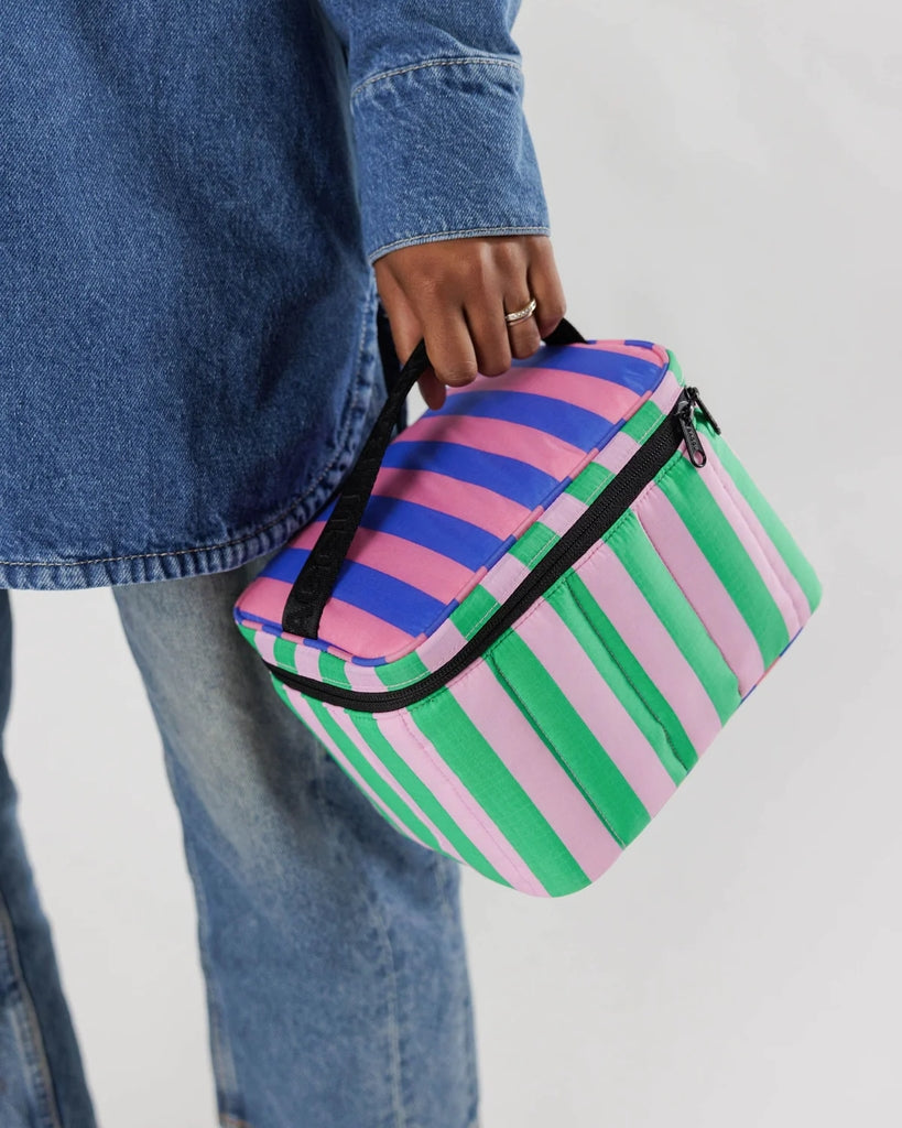 Puffy Lunch Bag - Awning Stripe Mix
