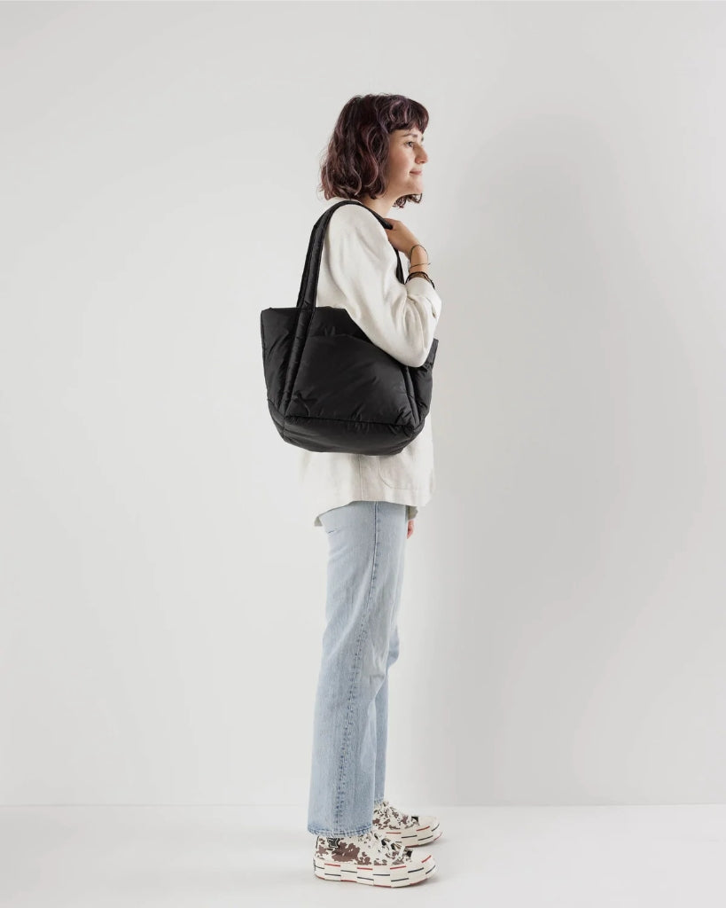 Puffy Mini Tote - Black
