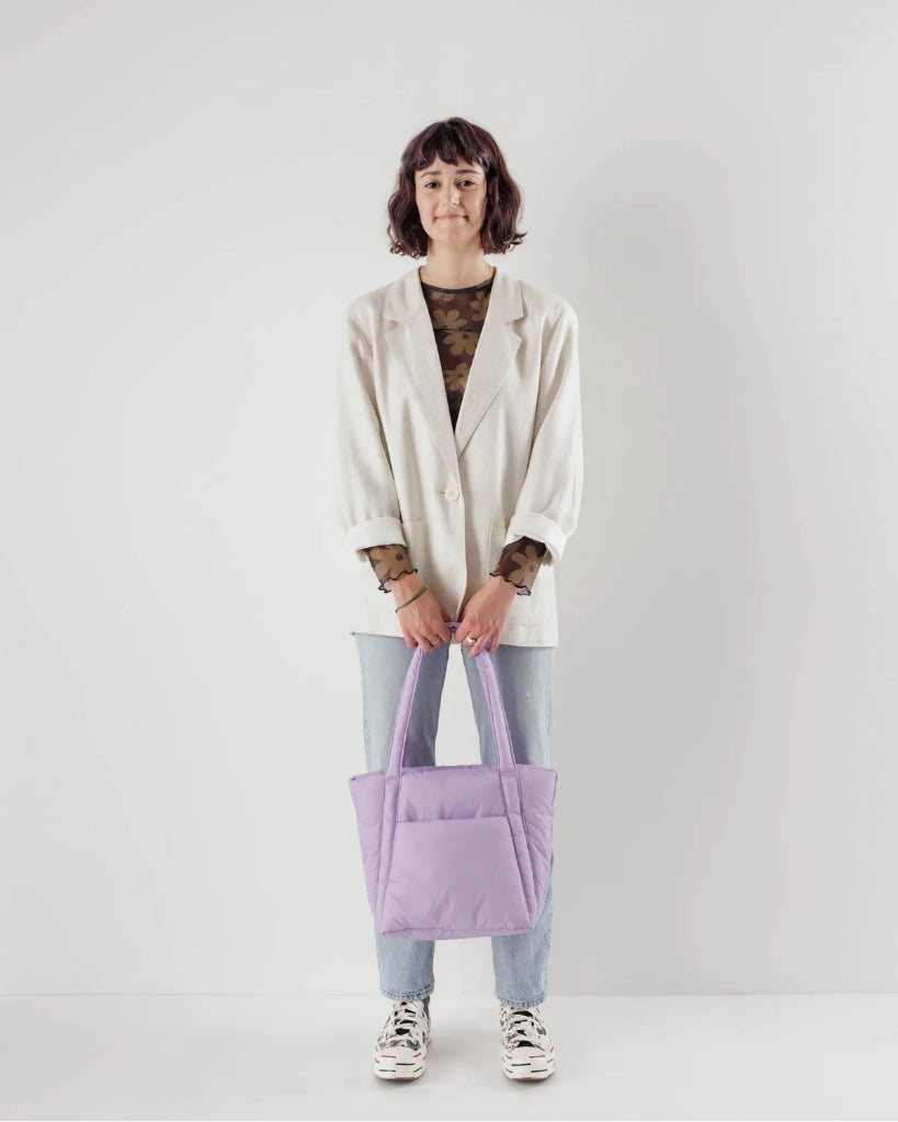 Puffy Mini Tote - Dusty Lilac