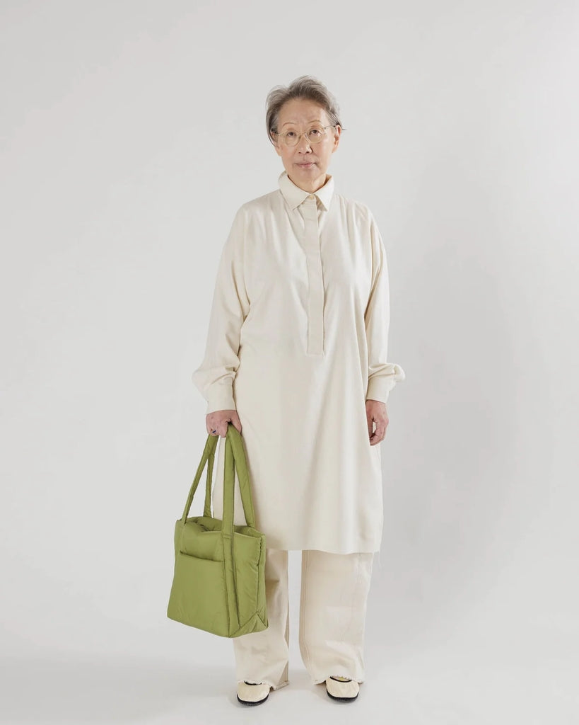 Puffy Mini Tote - Pistachio