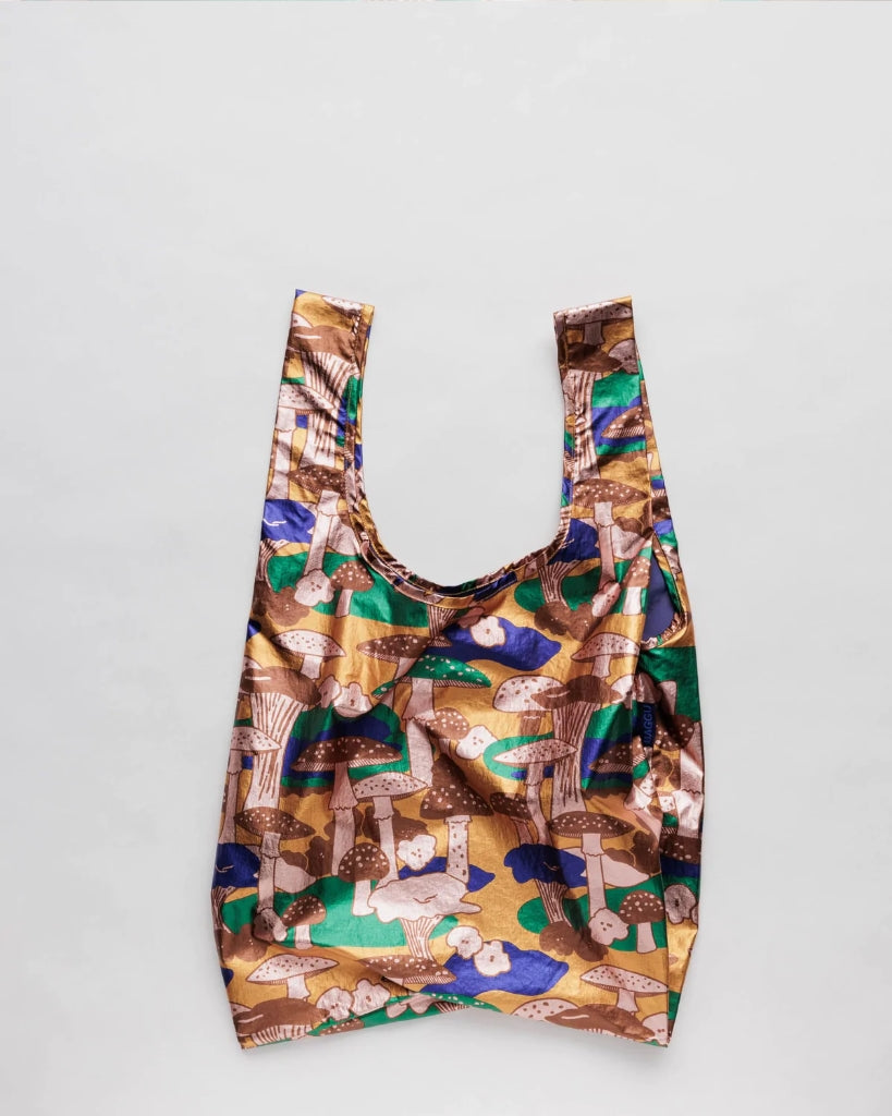 Standard Reusable Bag - Metallic Mushrooms