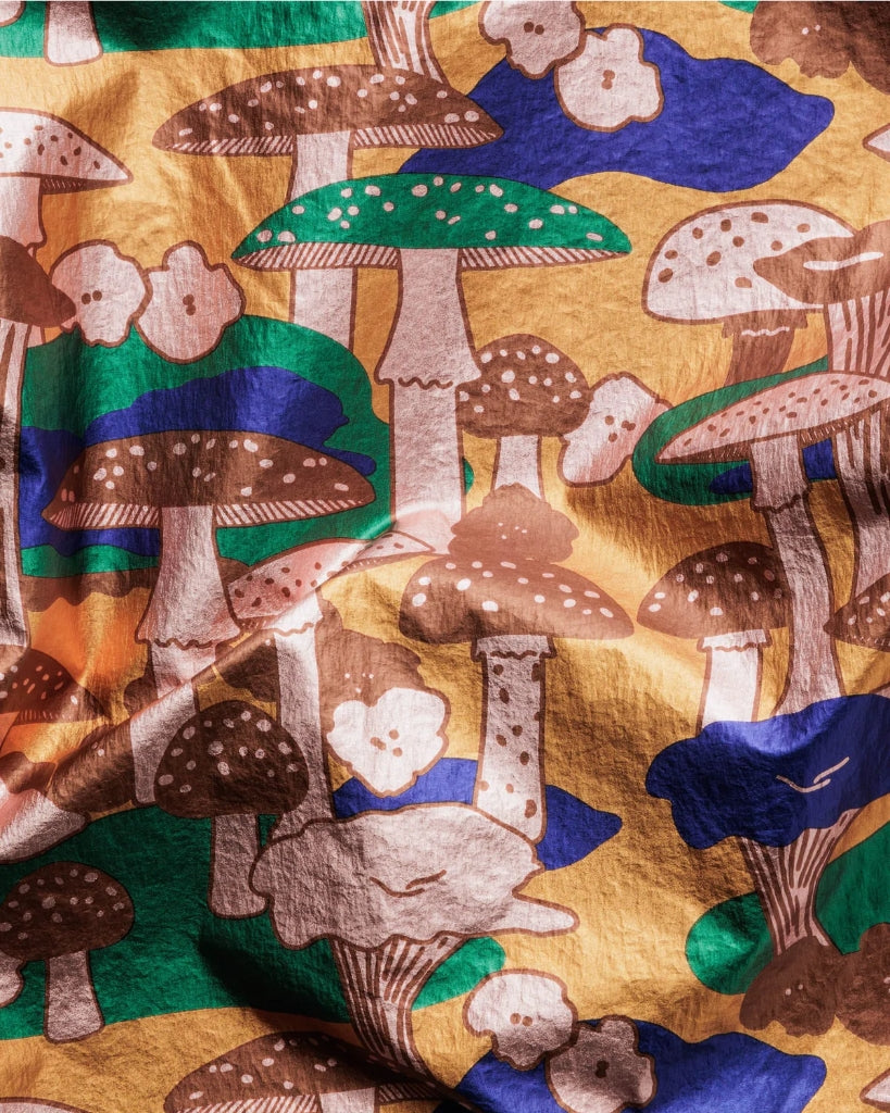 Standard Reusable Bag - Metallic Mushrooms