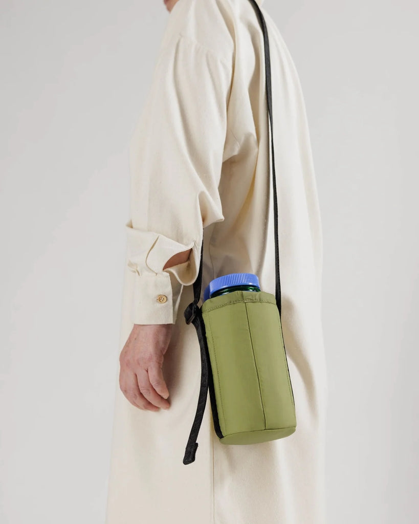 Puffy Water Bottle Sling - Pistachio