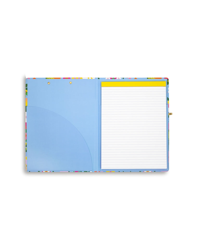 Get It Together Clipboard Folio - Geometric Flowers