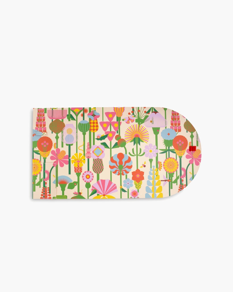 Desk Pad - Geometric Flowers