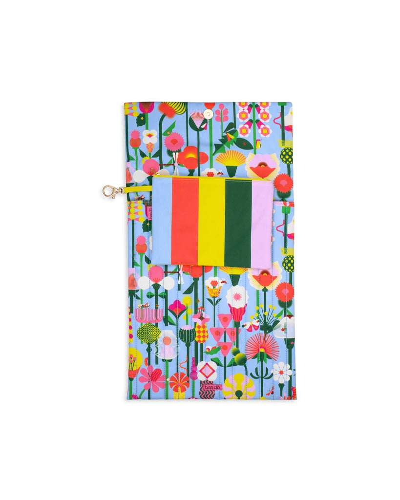 Go-Go Laptop Sleeve - Geometric Flowers