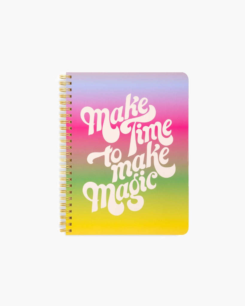 Rough Draft Mini Notebook - Make Time to Make Magic