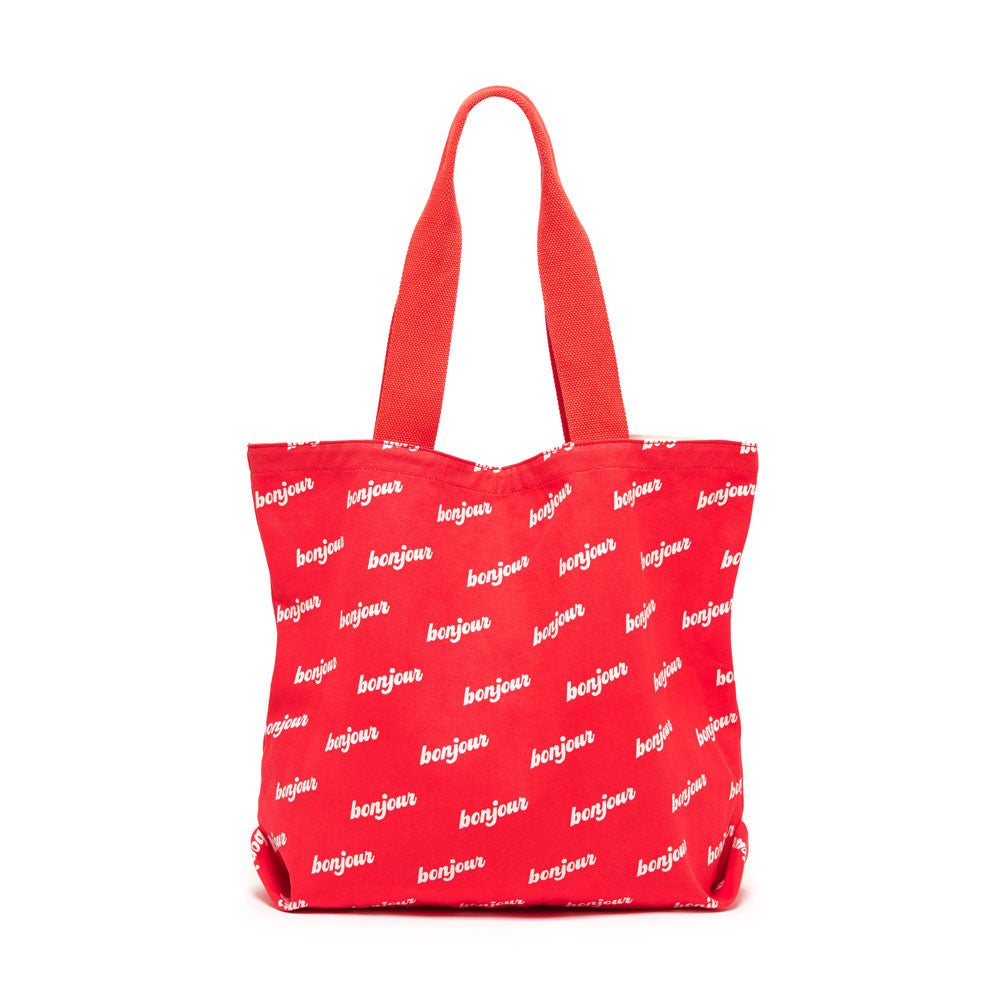 Canvas Tote - Bonjour