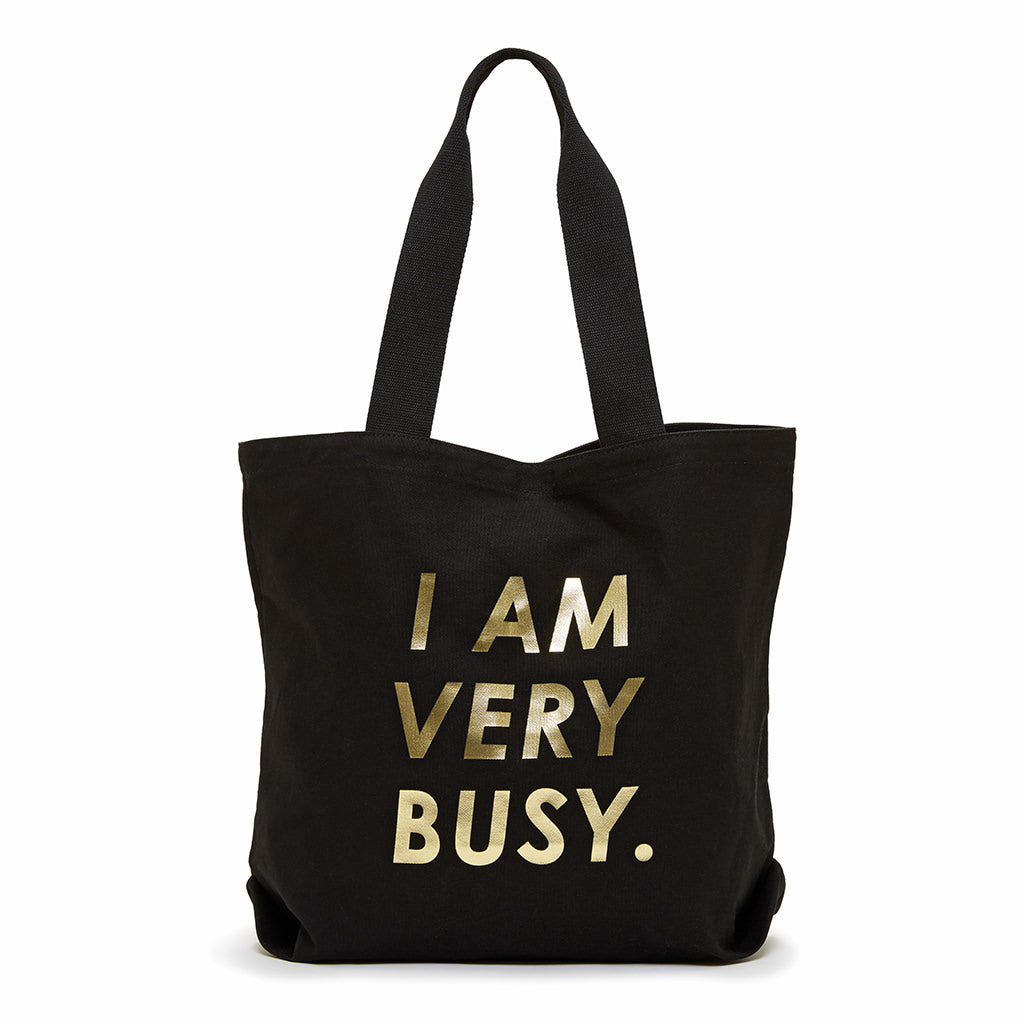 Canvas Tote - I Am Very Busy