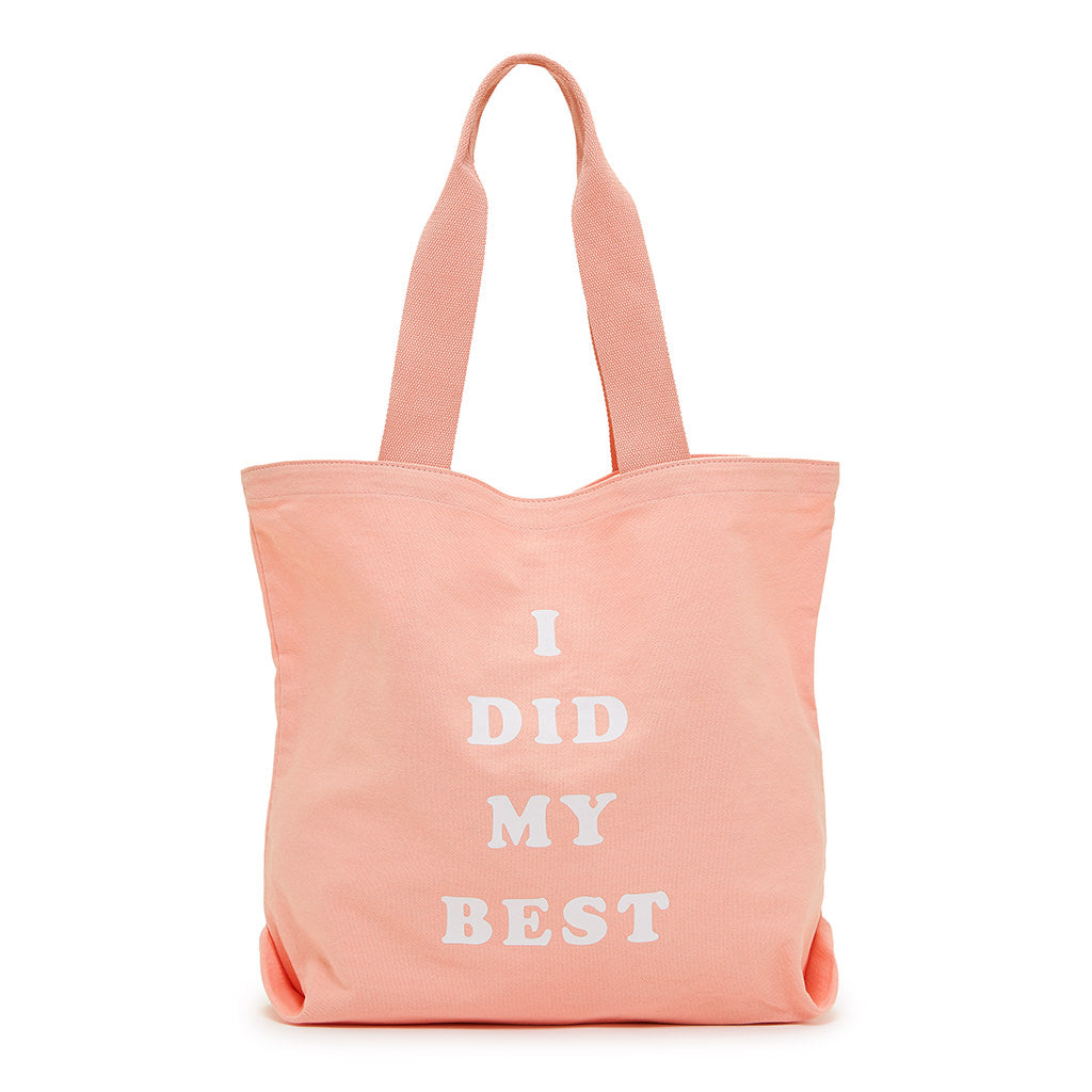 Canvas Tote - I Did My Best