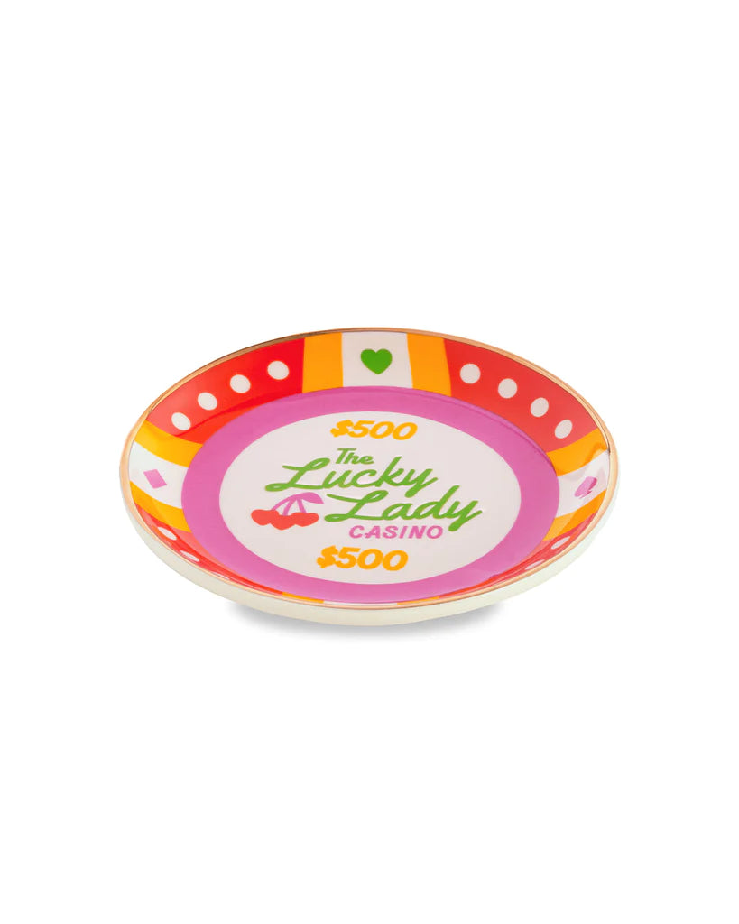 Trinket Tray - Lucky Lady