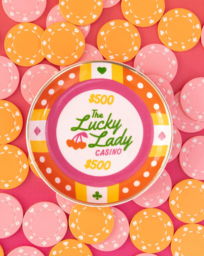 Trinket Tray - Lucky Lady