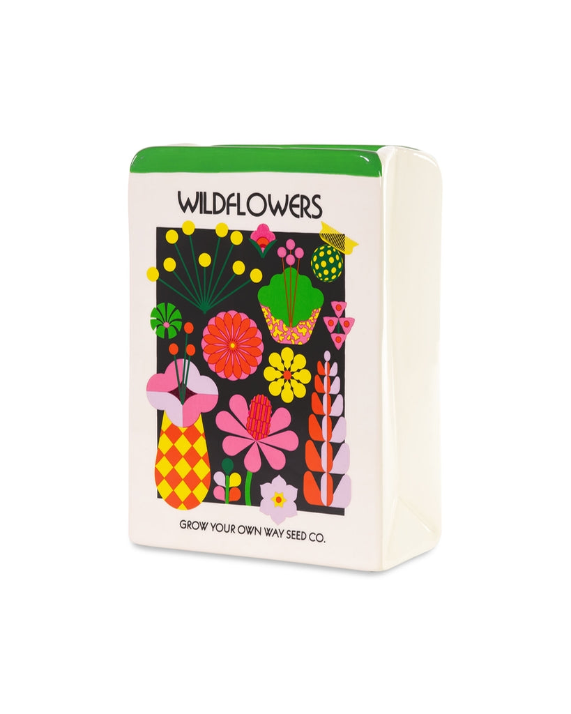 Flower Vase - Wildflower Seeds