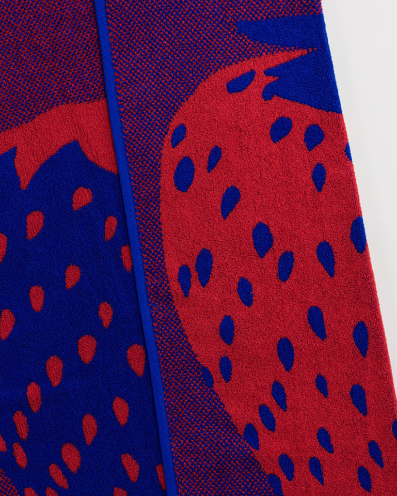 Bath Towel - Giant Strawberry