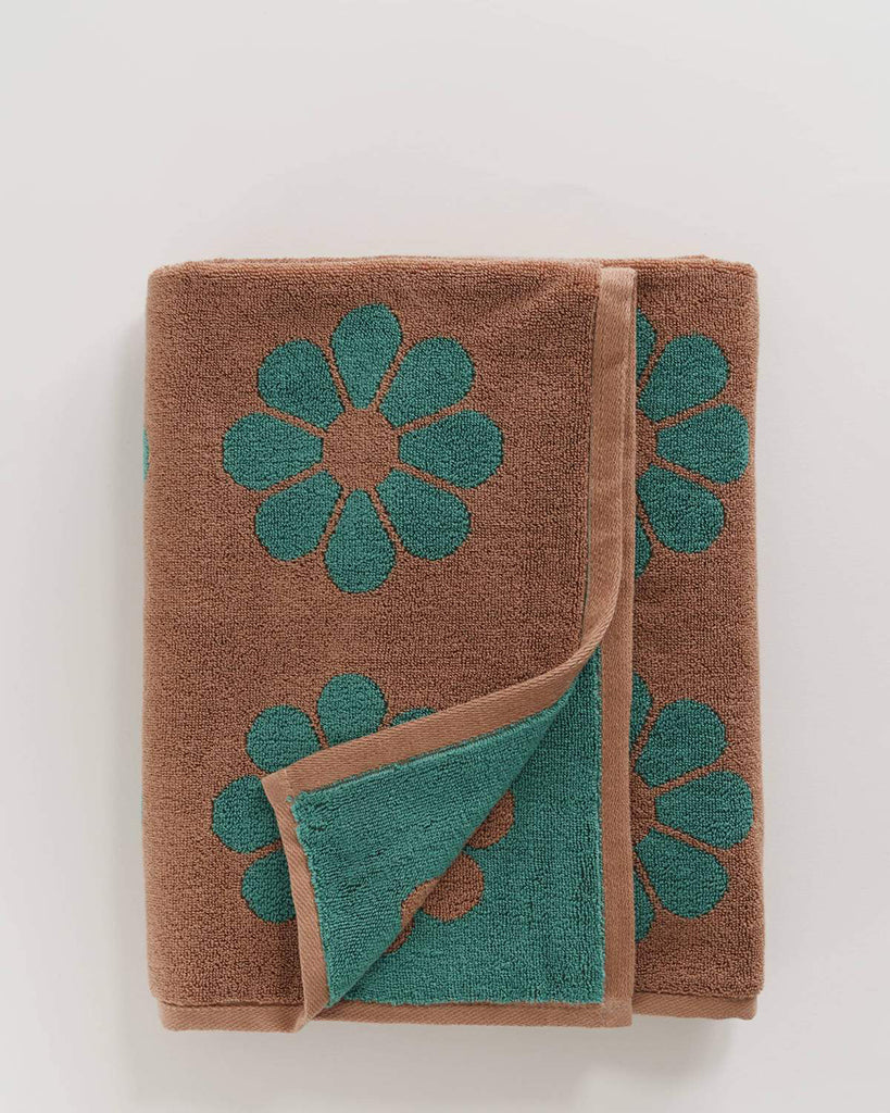 Bath Towel - Sage Daisy