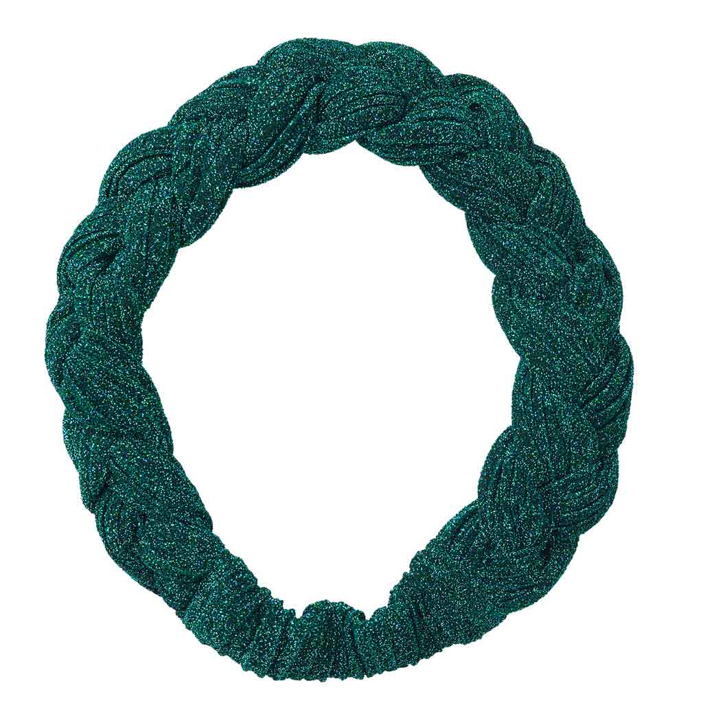 Braided Hairband - Simply Green