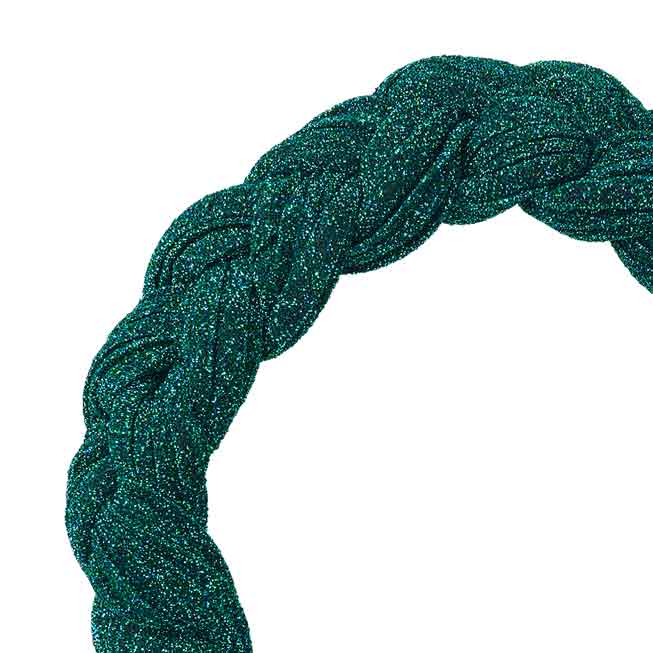 Braided Hairband - Simply Green