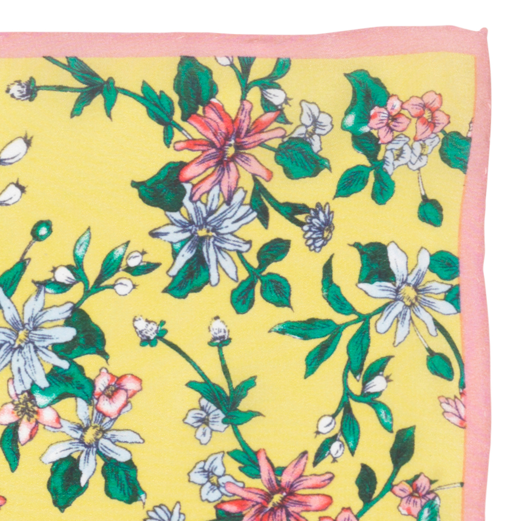 Silk Scarf - Darwin Primrose Yellow