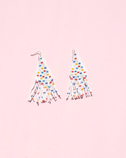 Freesia Beaded Earrings - Prima Pop