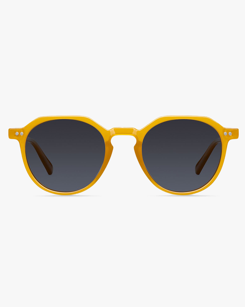 Chauen Sunnies - Amber Carbon