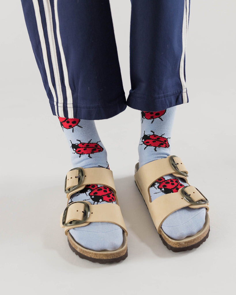 Crew Socks - Lady Bug