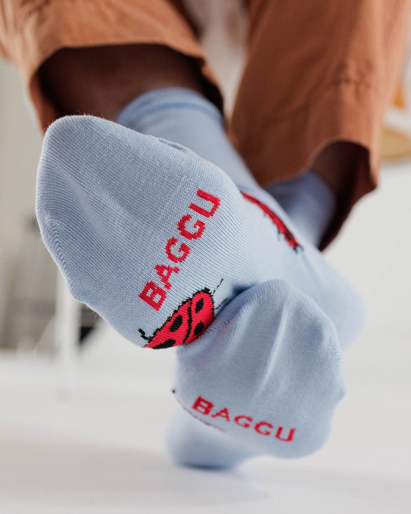Crew Socks - Lady Bug