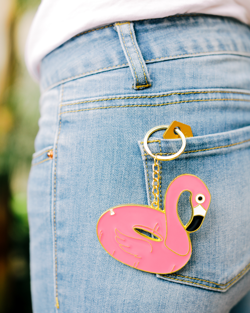 Oversized Keyring - Pool Float