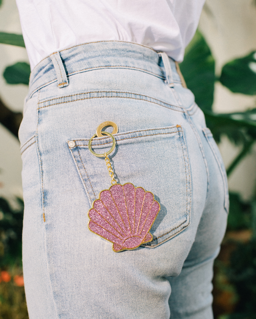 Oversized Keyring - Shell