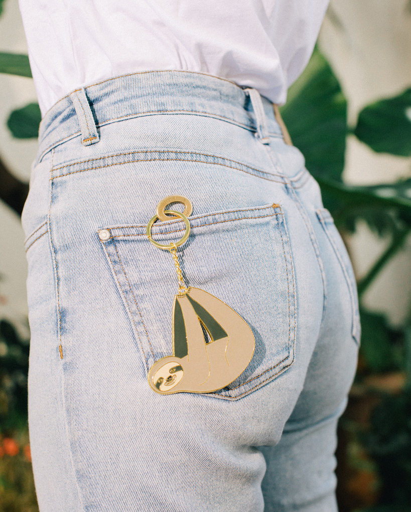 Oversized Keyring - Sloth