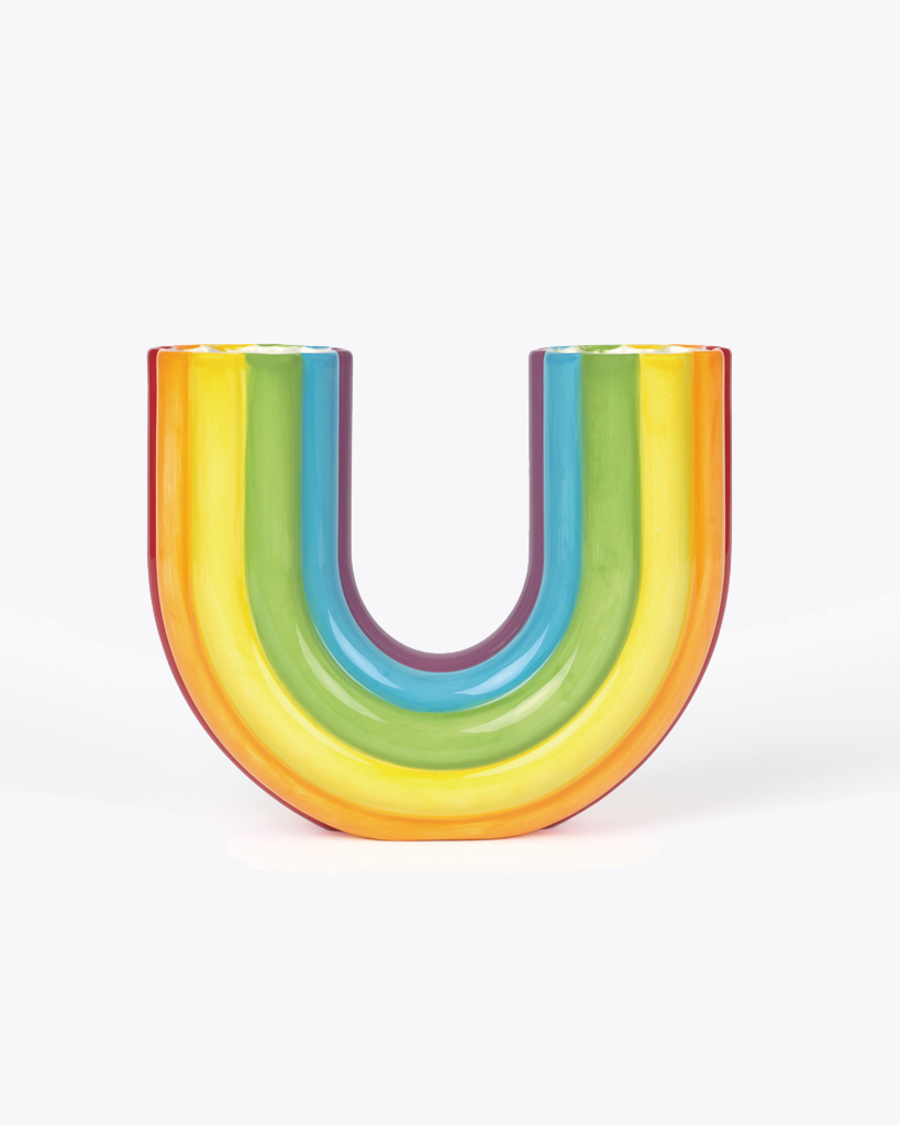 Flower Vase - Rainbow