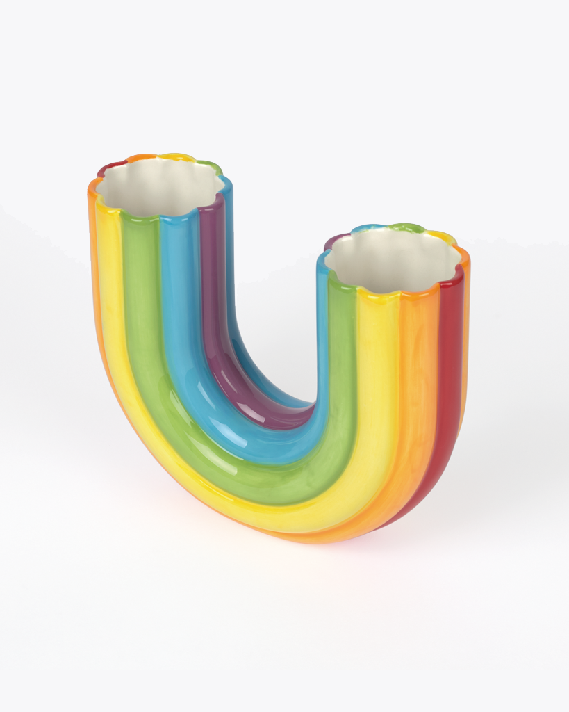 Flower Vase - Rainbow