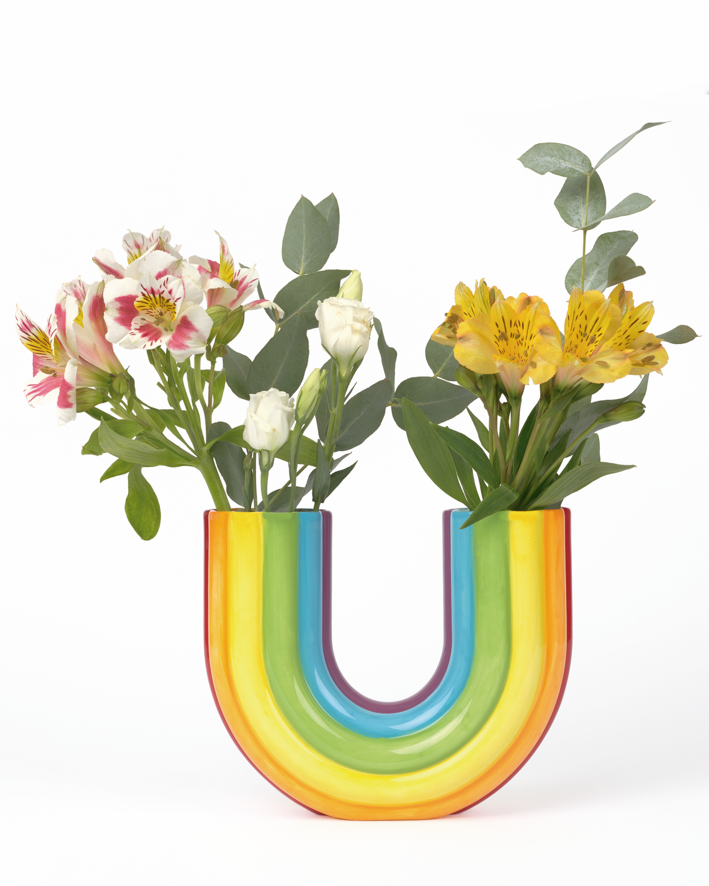 Flower Vase - Rainbow
