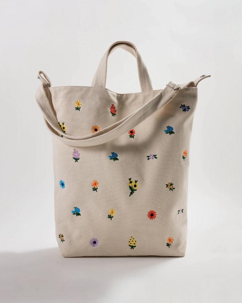 Duck Bag - Embroidered Ditsy Floral