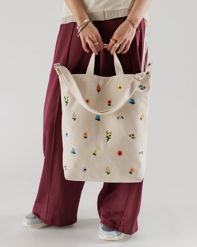 Duck Bag - Embroidered Ditsy Floral