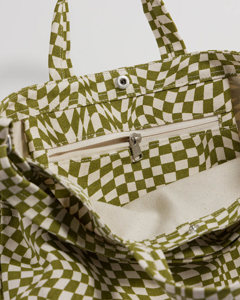 Duck Bag - Moss Trippy Checker