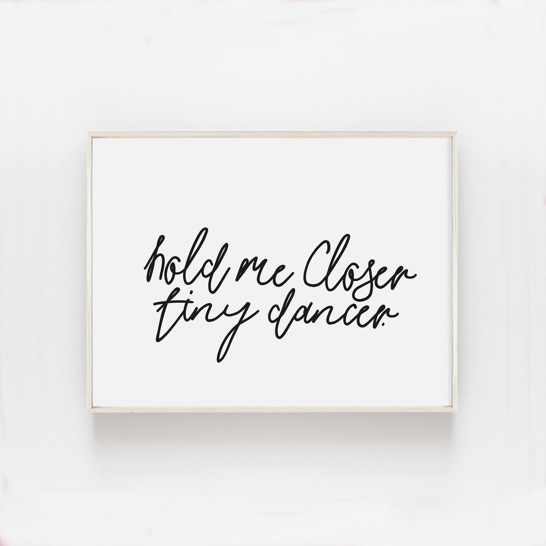 Art Print - Hold Me Closer
