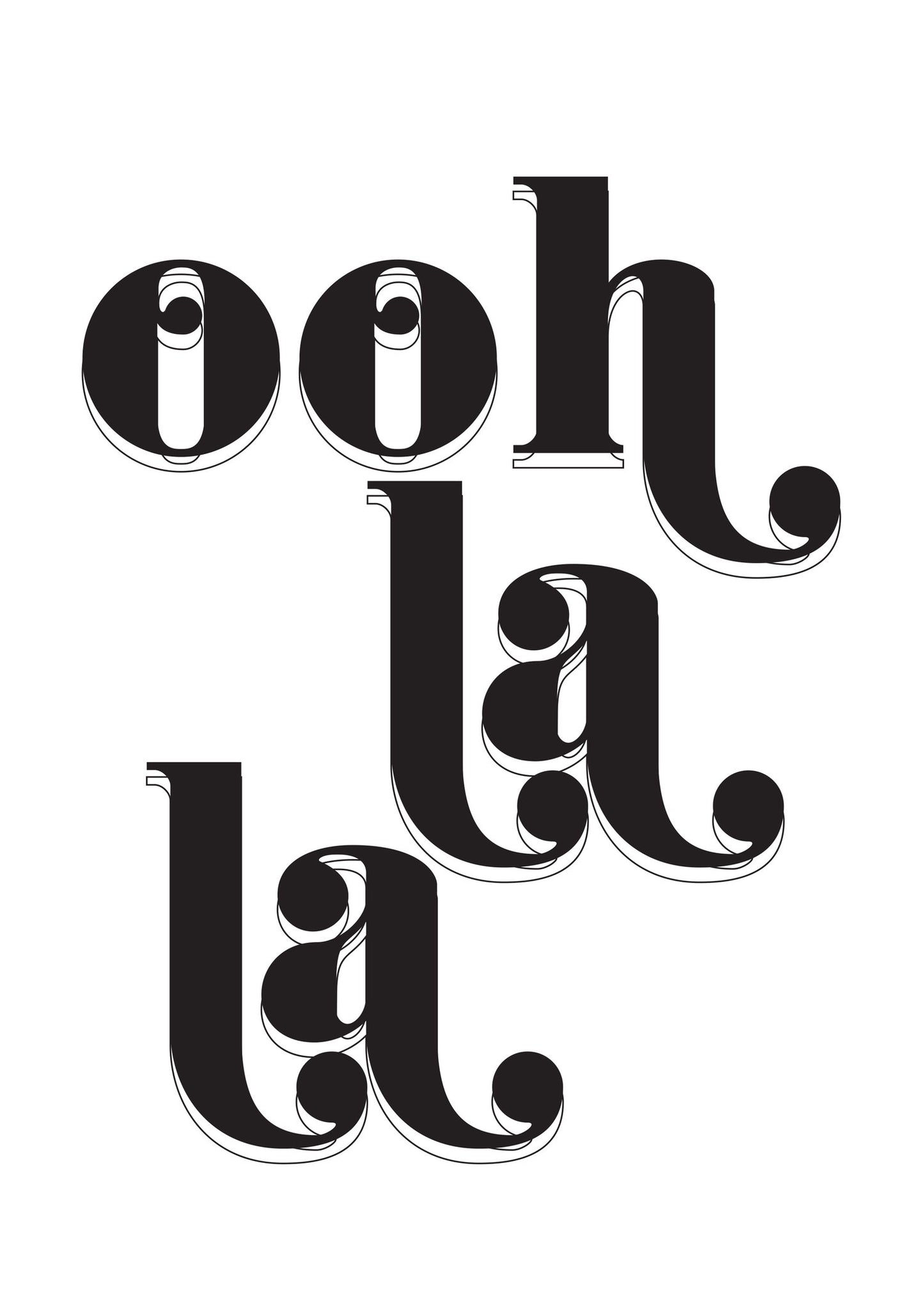 Art Print - Ooh La La