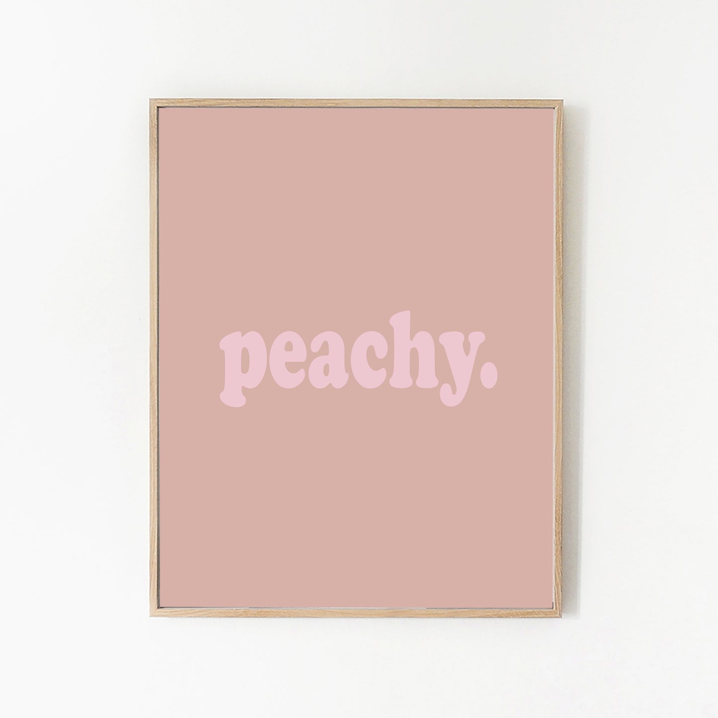 Art Print - Peachy